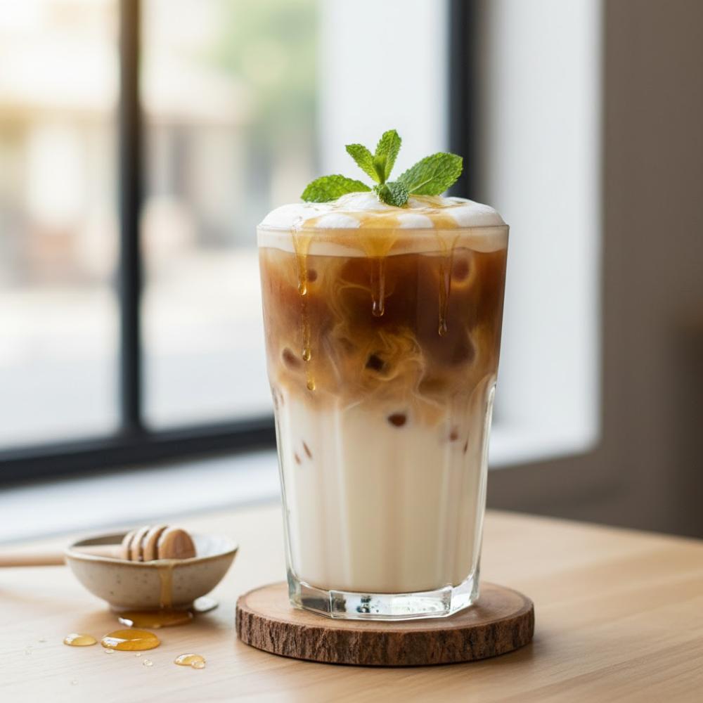 Iced Honey Latte
